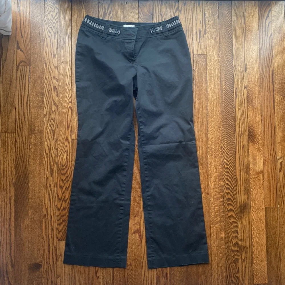 Loft, Julie, black pants - Picture 1 of 3